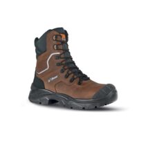 Upower Calgary UK S Calzado de Seguridad Botines - Talla 47 - Empeine Piel Pull-Up Hidrofugo