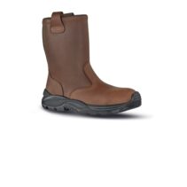 Upower Nordic Plus L Calzado de Seguridad - Talla 38 - Empeine Piel Pull-Up Engrasado Hidrofugo