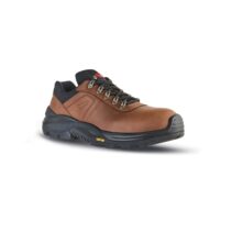 Upower Jump S Calzado de Seguridad Bajos - Talla 43 - Empeine Piel Pull-Up Engrasado Hidrofugo