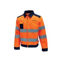 Upower Gleam Chaqueta Funcional con Bolsillos Multifuncionales - Talla L - Portatarjetas Retractil