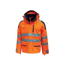 Upower Backer Parka Impermeable y Transpirable - Talla XL - Detalles Reflectantes