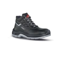 Upower Pitucon L Botines de Seguridad - Talla 43 - Empeine Piel Grana Mina Hidrofugo