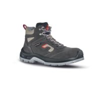 Upower Check L Botines de Seguridad - Talla 47 - Empeine en Gamuza Suave