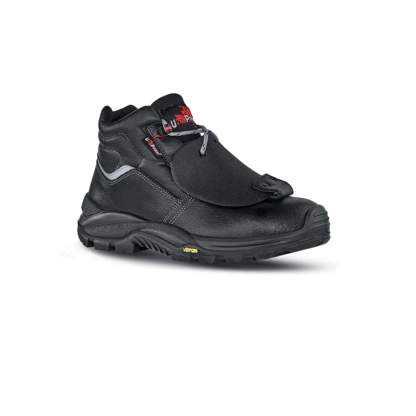 Upower Depp RS L Calzado de Seguridad Altos - Talla 40 - Empeine Piel Grana Mina Hidrofugo