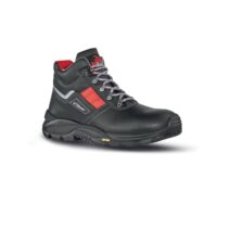 Upower Gravel S RS Botines de Seguridad - Talla 40 - Empeine Piel Flor Grana Mina