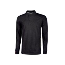 Upower Live Polo de Manga Larga - Talla S - Algodon Pique