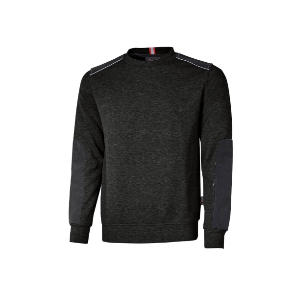 Upower Ryke Sudadera Cepillada Cuello Redondo - Talla 2XL - Bolsillo Antebrazo