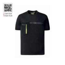 Upower Christal Camiseta Hombre con Termorregulacion Inteligente - Talla 3XL - Efecto Antimicrobiano