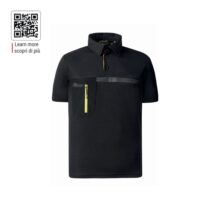 Upower Libra Polo Hombre Termorregulador - Talla M - Tecnologia HeiQ Smart Temp
