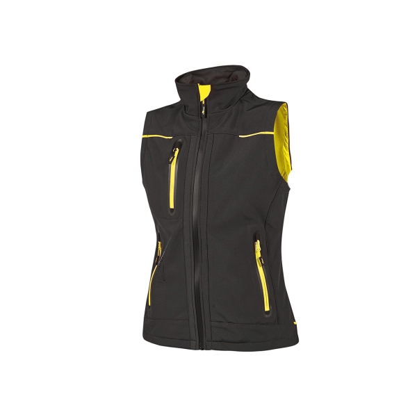 Upower Universe Lady Chaleco Softshell Impermeable - Talla M - Transpirable