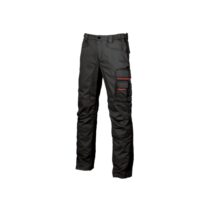 Upower Smile Pantalones de Trabajo en Algodon Elastico - Talla 50 - Bolsillos Multifuncionales