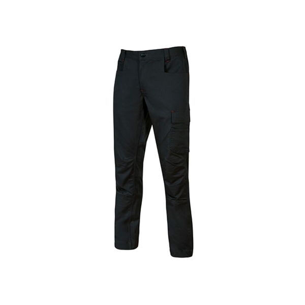 Upower Bravo Top Pantalon CVC Stretch - Talla S - Bolsillos Multifuncionales