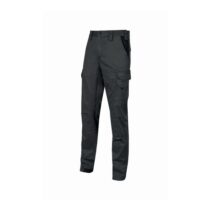 Upower Guapo Pantalones de Trabajo de Algodon Elastico - Talla 3XL - Bolsillos Multifuncionales