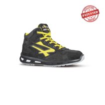 Upower Shot S ESD Calzado de Seguridad Altos - Talla 42 - Cuero Nubuck Resistente