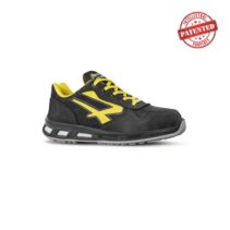 Upower Bolt S ESD Calzado de Seguridad Bajos - Talla 38 - Cuero Nubuck Resistente al Agua
