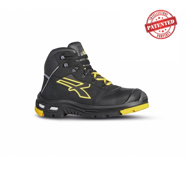 Upower Cosmo S Calzado Altos de Seguridad - Talla 40 - Piel Pull-Up Suave