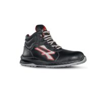 Upower Boston S ESD Calzado de Seguridad Hidrofugos de Piel Flor - Talla 35 - Suela Antideslizante