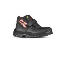 Upower Dubai UK S ESD Calzado de Seguridad con Velcro - Talla 41 - Parte Superior Hidrofuga