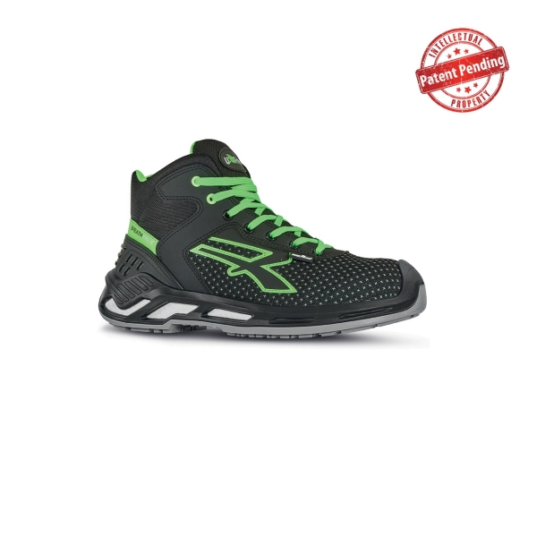 Upower Harry S ESD Calzado de Seguridad Altos - Talla 40 - Resistencia a la Abrasion