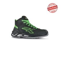 Upower Harry S ESD Calzado de Seguridad Altos - Talla 46 - Resistencia a la Abrasion