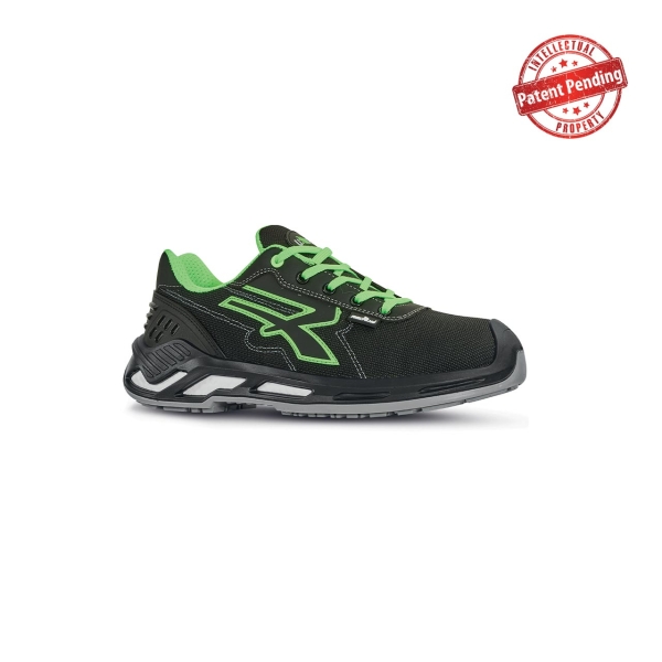 Upower Milo S ESD Calzado de Seguridad Bajos - Talla 39 - Puntera de Aluminio