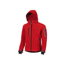 Upower Metropolis Soft Shell de Trabajo - Talla 3XL - Tejido Elastico Cortavientos