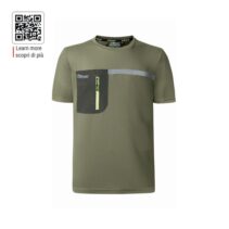Upower Christal Camiseta Hombre con Termorregulacion Inteligente - Talla 5XL - Efecto Antimicrobiano