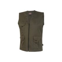 Upower Chica Chaleco Multibolsillos de Algodon Elastico - Talla 5XL - Ligero