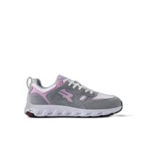Upower Jackie Calzado de Seguridad Bajo - Talla 40 - Proteccion OB e FO SR - Color Gris/Rosa