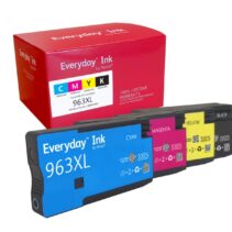 Xerox Everyday HP 963XL Pack de 4 Cartuchos de Tinta Remanufacturados - Reemplaza 3JA30AE/3JA27AE/3JA28AE/3JA29AE/3JA26AE/3JA23AE/3JA24AE/3JA25AE (Chip reforzado contra actualizaciones)