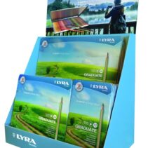 Lyra Graduate Expositor Lapices de Colores - Hexagonal - Color Negro