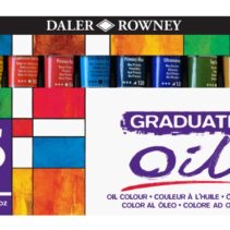 Daler Rowney Graduate Pack de 36 Pinturas al Oleo - Tubos de Aluminio - 22ml - Colores Surtidos