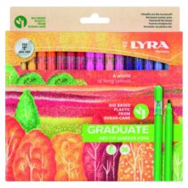 Lyra Graduate Art Tip Pack de 36 Rotuladores - Colores Surtidos