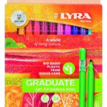 Lyra Graduate Art Tip Pack de 24 Rotuladores - Colores Surtidos