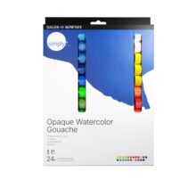 Daler Rowney Simply Pack de 24 Tubos de Temperas Gouache - 18ml - Colores Surtidos