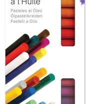 Daler Rowney Simply Pack de 50 Pasteles al Oleo - Caja de Carton - Colores Surtidos