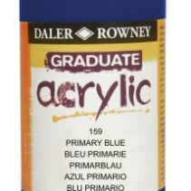 Daler Rowney Graduate Pintura Acrilica - Botella de Plastico - 500ml - Color Azul Primario