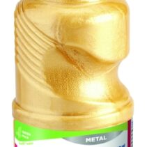 Giotto Extra Quality Metal Tempera - 250ml - Lispa para el Uso - Botella Bio Pet - Color Oro