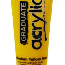 Daler Rowney Graduate Pintura Acrilica - Tubo de Plastico - 120ml - Color Amarillo de Cadmio