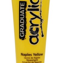 Daler Rowney Graduate Pintura Acrilica - Tubo de Plastico - 120ml - Color Amarillo de Napoles