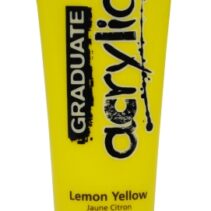 Daler Rowney Graduate Pintura Acrilica - Tubo de Plastico - 120ml - Color Amarillo Limon