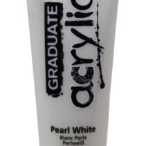Daler Rowney Graduate Pintura Acrilica - Tubo de Plastico - 120ml - Color Blanco Perla