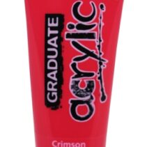 Daler Rowney Graduate Pintura Acrilica - Tubo de Plastico - 120ml - Color Carmesi
