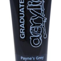 Daler Rowney Graduate Pintura Acrilica - Tubo de Plastico - 120ml - Color Gris de Payne