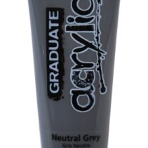 Daler Rowney Graduate Pintura Acrilica - Tubo de Plastico - 120ml - Color Gris Neutro
