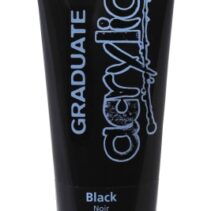 Daler Rowney Graduate Pintura Acrilica - Tubo de Plastico - 120ml - Color Negro