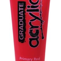 Daler Rowney Graduate Pintura Acrilica - Tubo de Plastico - 120ml - Color Rojo Primario