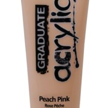 Daler Rowney Graduate Pintura Acrilica - Tubo de Plastico - 120ml - Color Rosa Melocoton