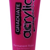 Daler Rowney Graduate Pintura Acrilica - Tubo de Plastico - 120ml - Color Rosa Permanente