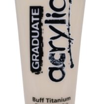Daler Rowney Graduate Pintura Acrilica - Tubo de Plastico - 120ml - Color Titanio Buff